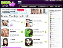 Tablet Screenshot of es.bloggif.com